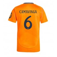 Real Madrid Eduardo Camavinga #6 Bortedrakt 2024-25 Kortermet